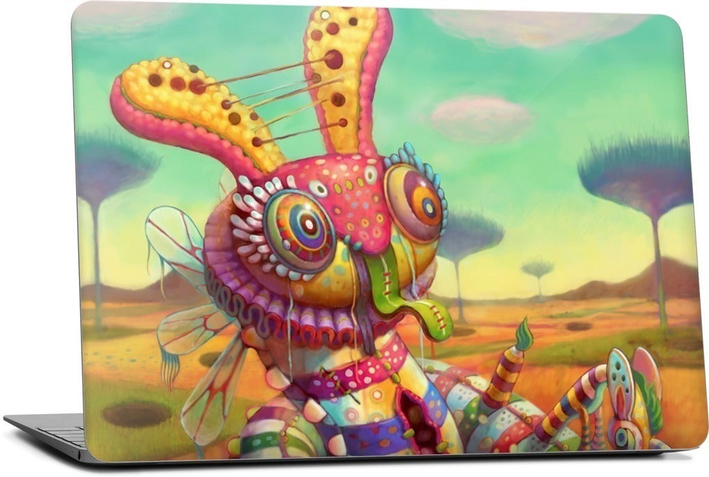 Happy World MacBook Skin