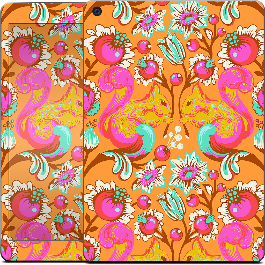 Squirrel Begonia iPad Skin