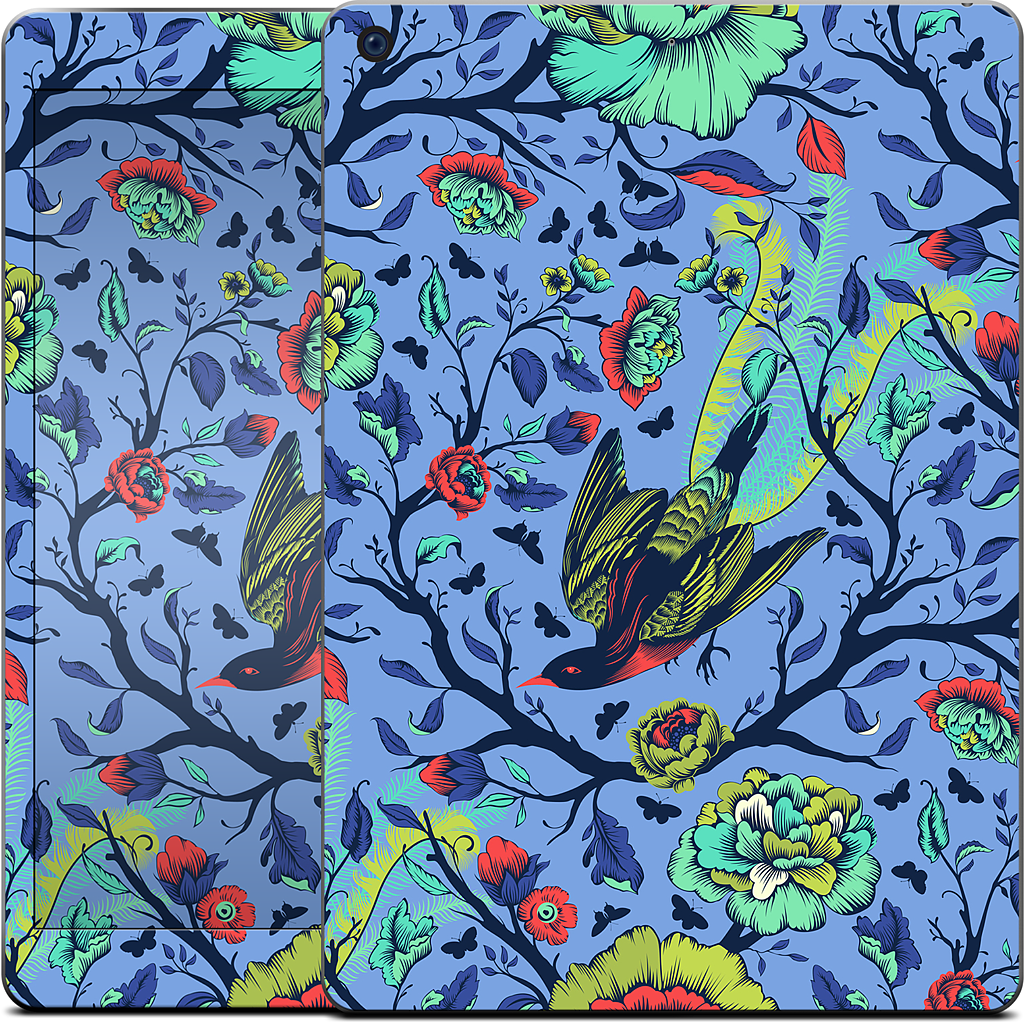 Tail Feathers Lupine iPad Skin