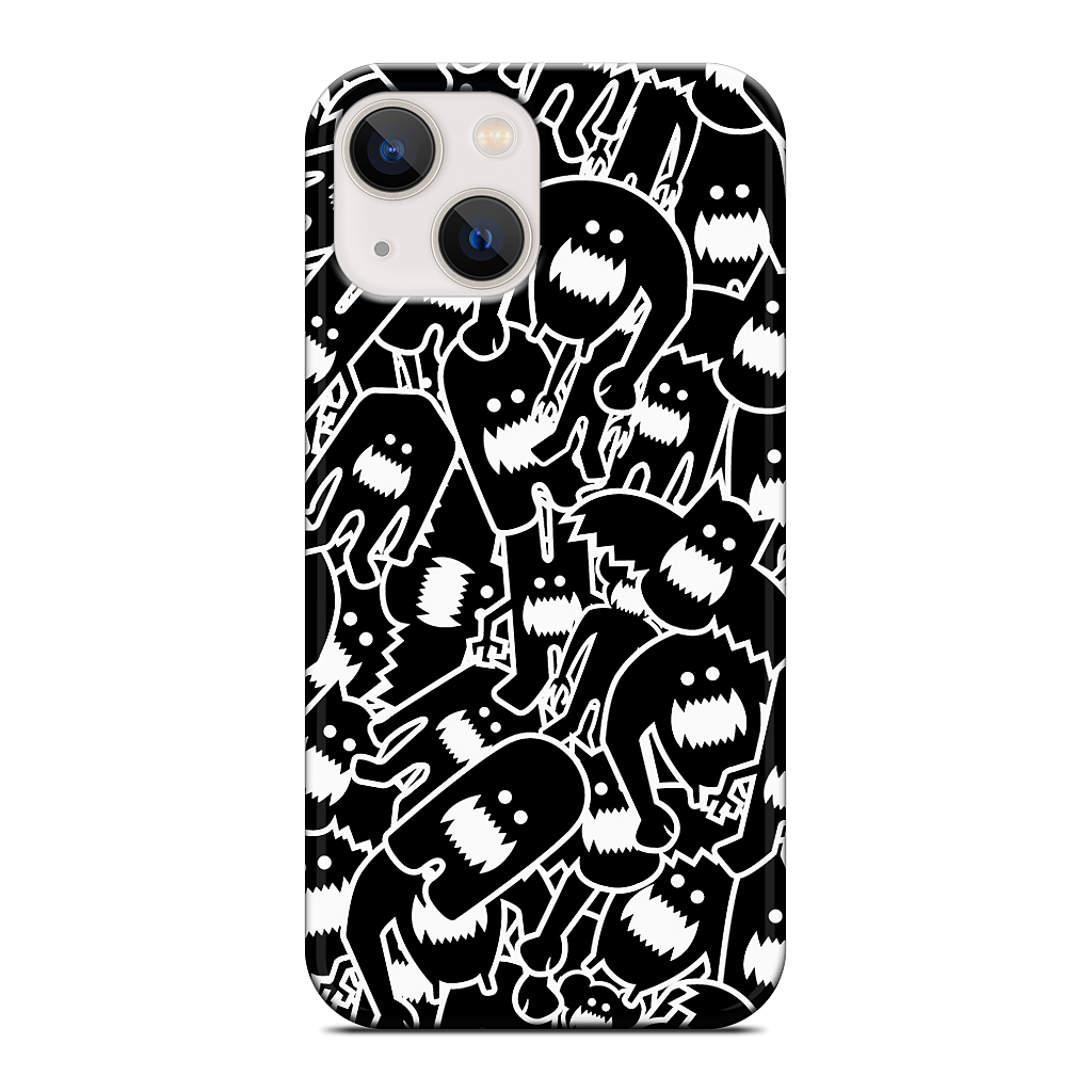 Monster Collage 2 iPhone Case