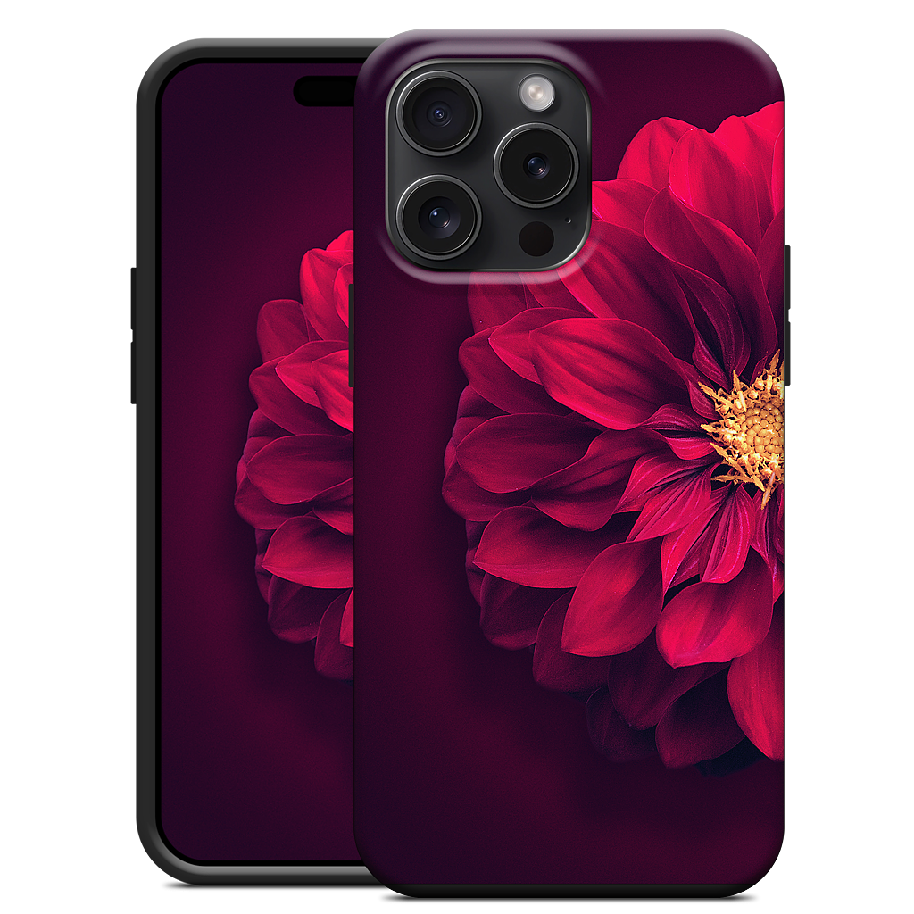 Red Bloom iPhone Case