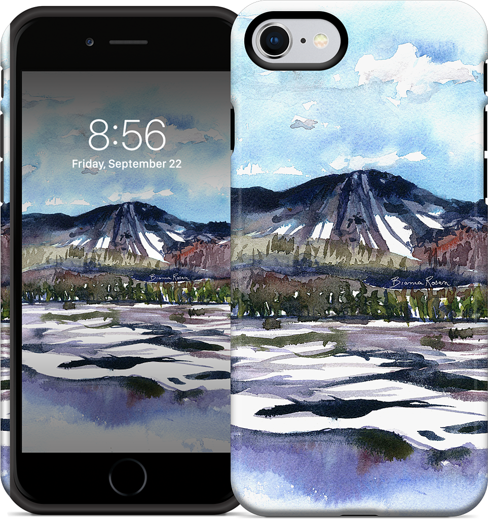 Ski Mountain iPhone Case