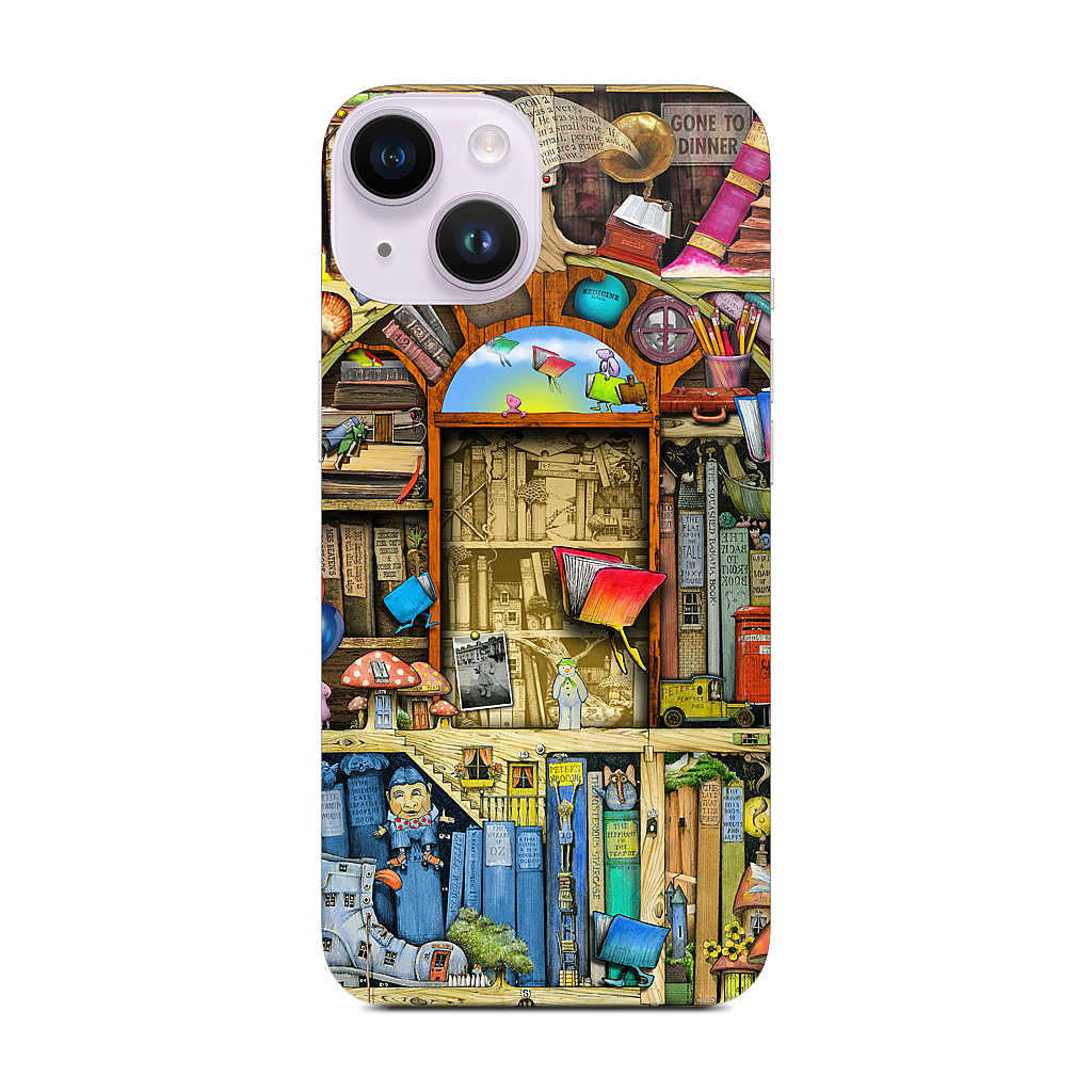 Bookshelf 2b iPhone Skin
