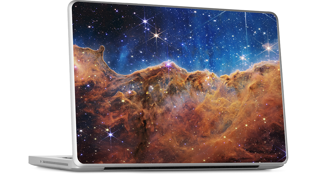 Cosmic Cliffs of Carina MacBook Skin