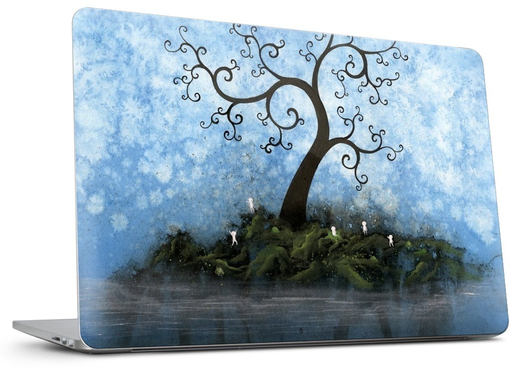 The Island MacBook Skin
