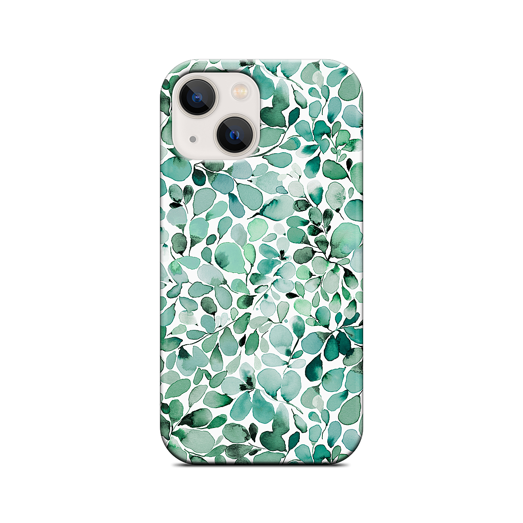 Eucalyptus Leafy Green iPhone Case