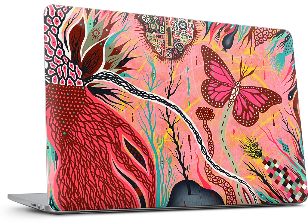 The Pink Opaque MacBook Skin