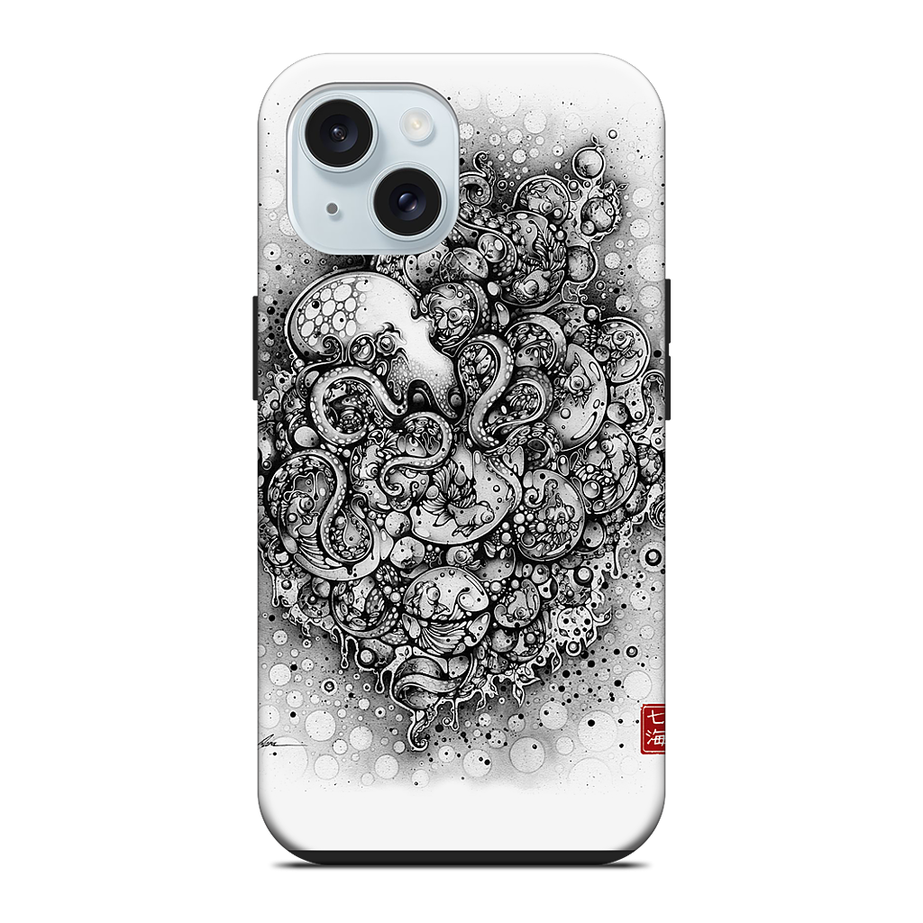 A Curious Embrace iPhone Case