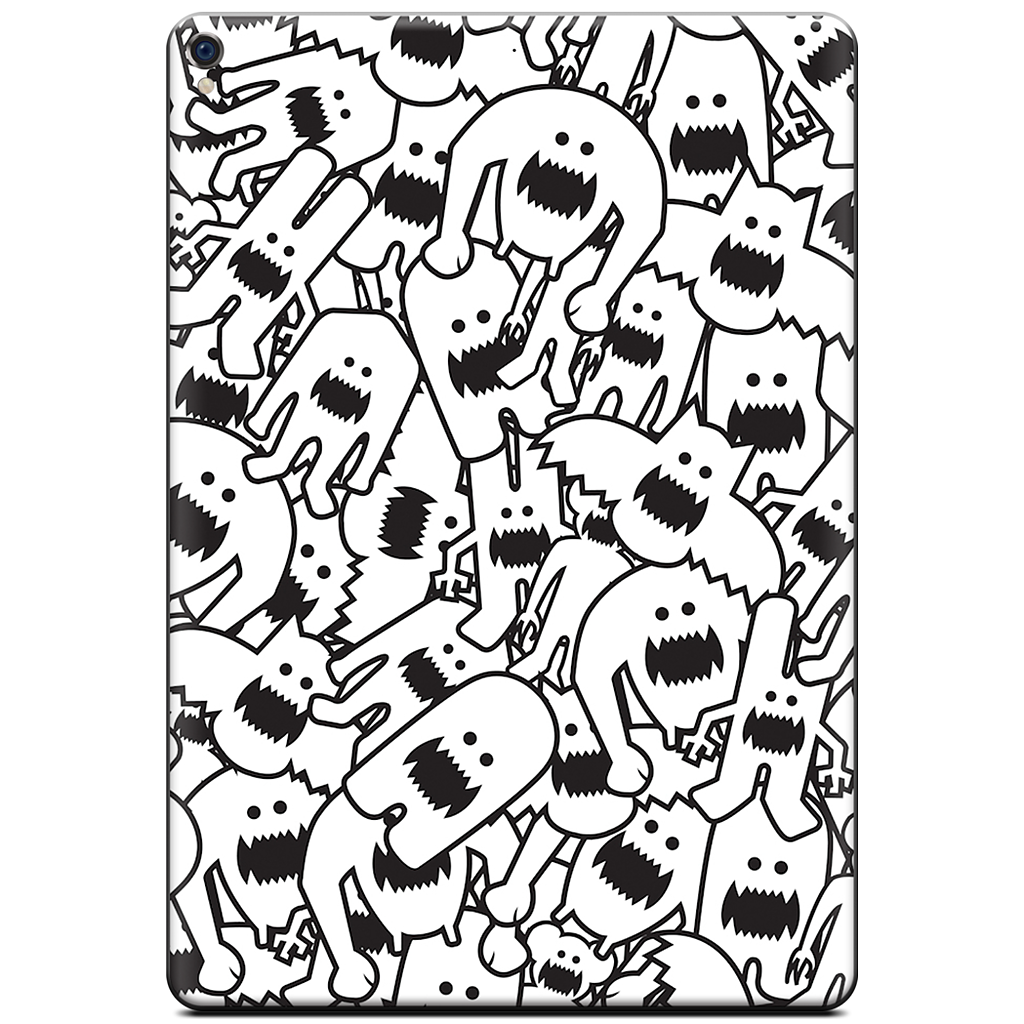 Monster Collage iPad Skin