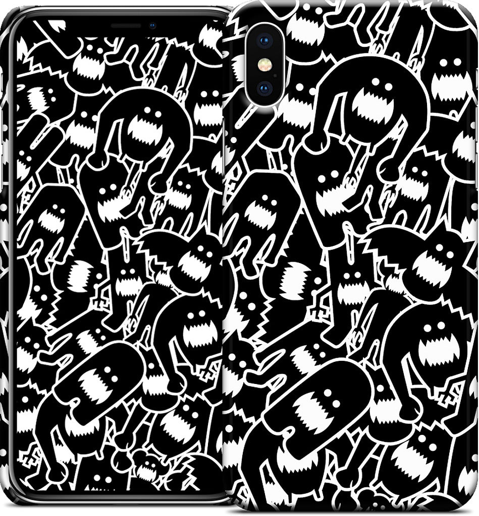 Monster Collage 2 iPhone Case
