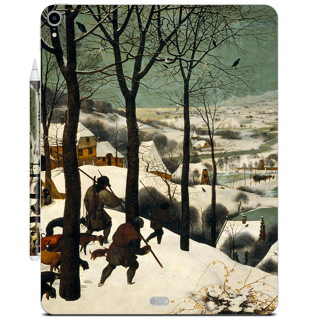 Hunters in the Snow iPad Skin