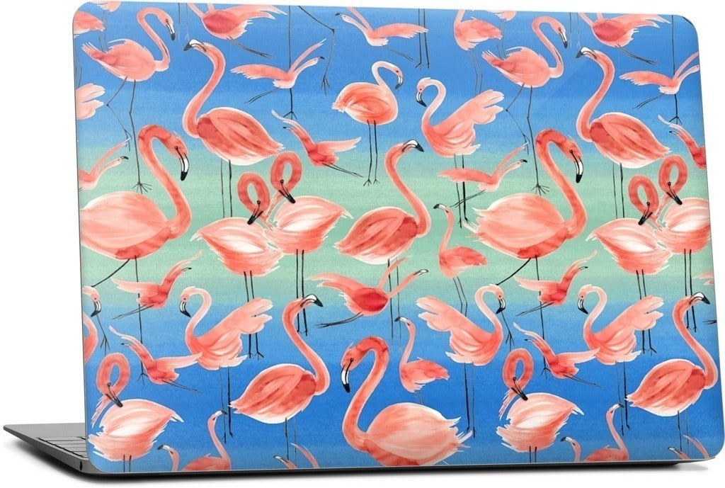 Flamingos MacBook Skin
