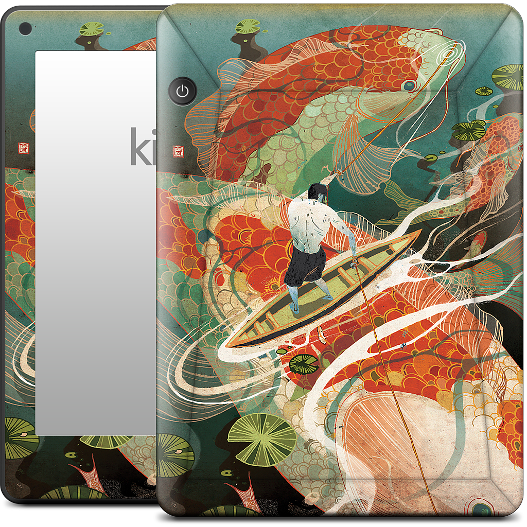 Koi Dance Kindle Skin