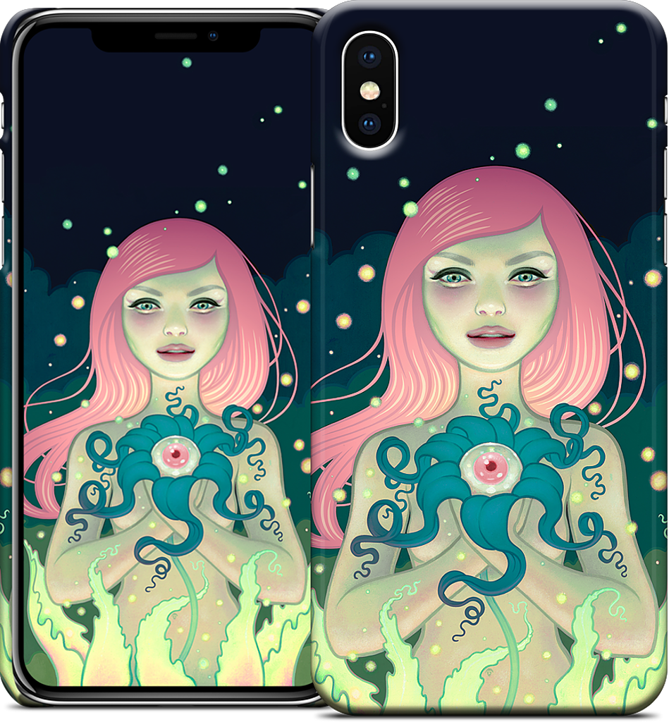 Midnight Bloom iPhone Case