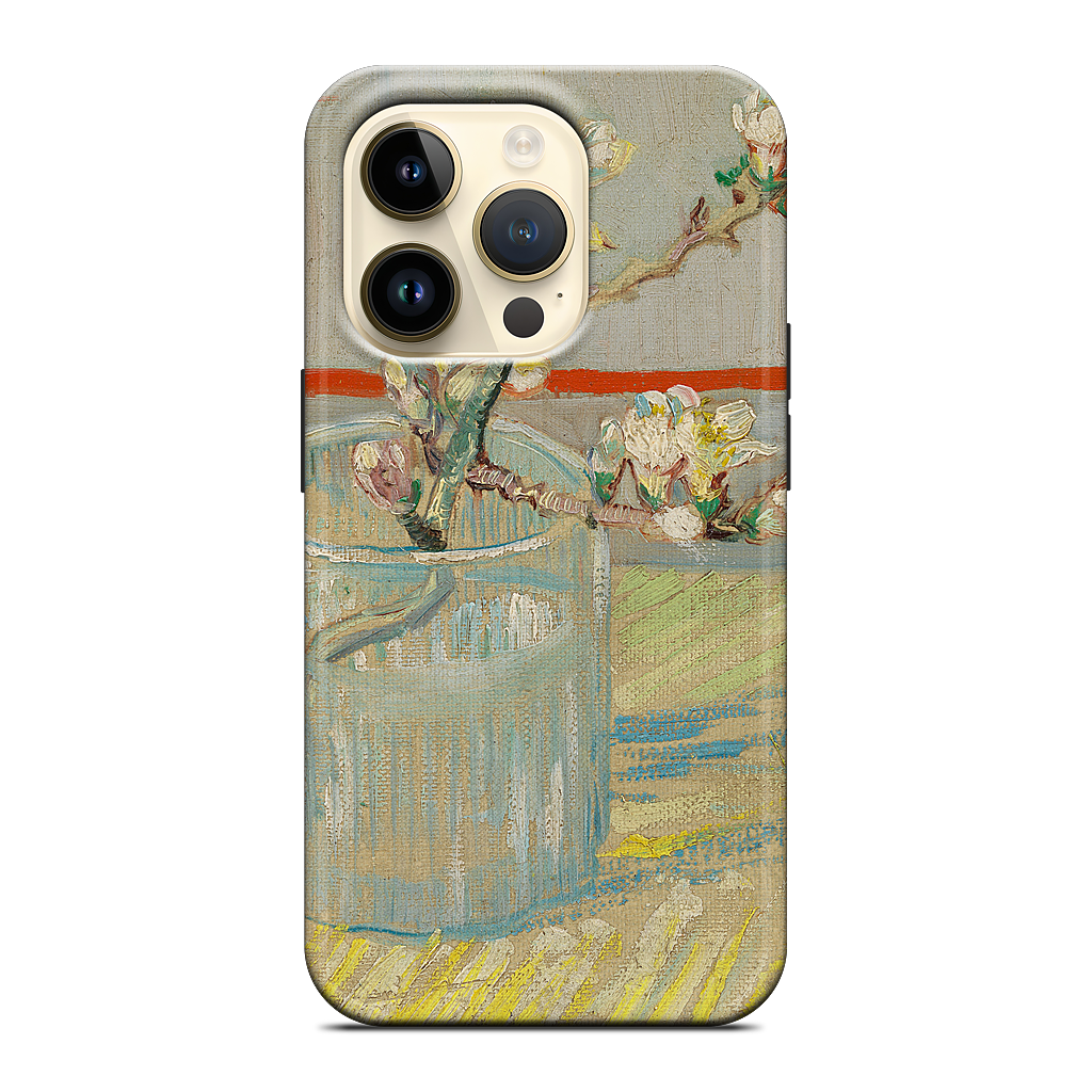 Spring of Flowering Almond in a Glass iPhone Case