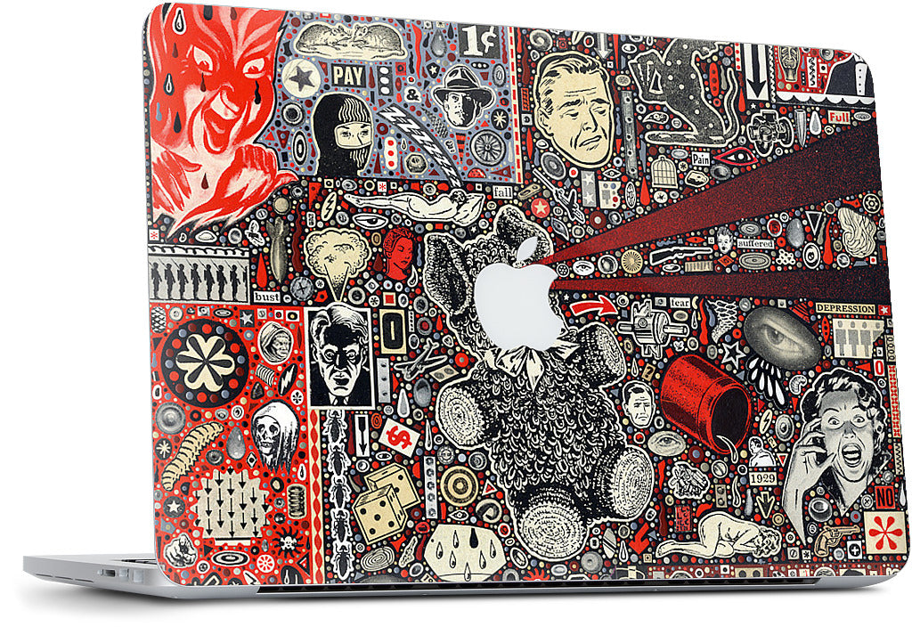 Bust MacBook Skin