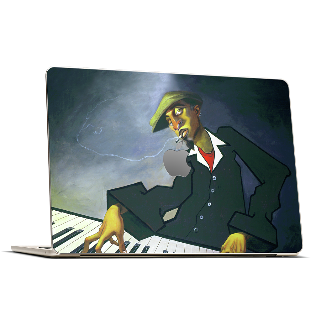 Piano Man II MacBook Skin