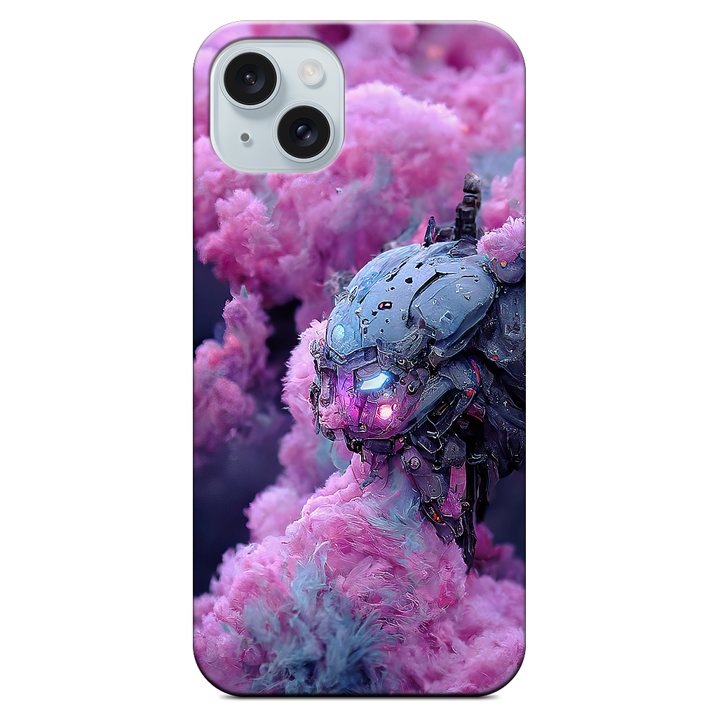 Cotton Candy Mechs iPhone Case