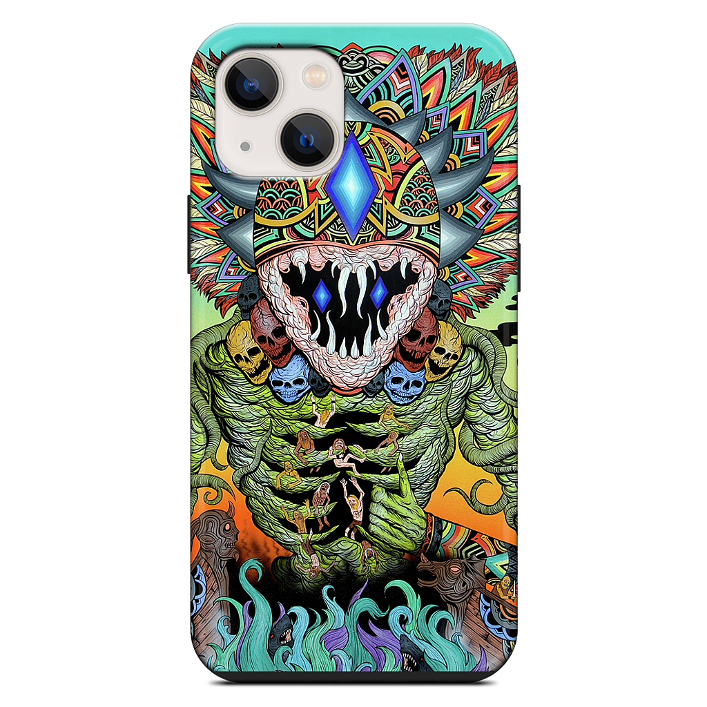A Gleaming Destroyer iPhone Case