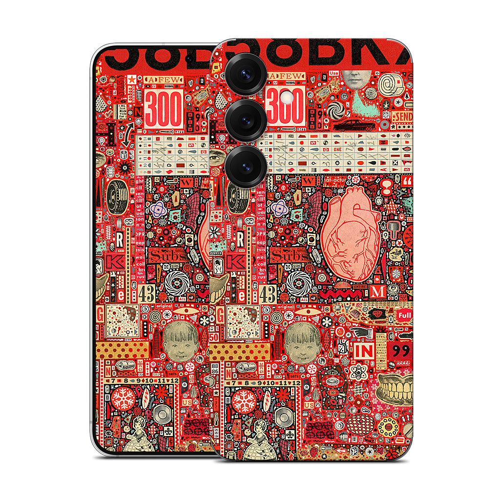 Big Numbers - Heart and Teeth Samsung Skin
