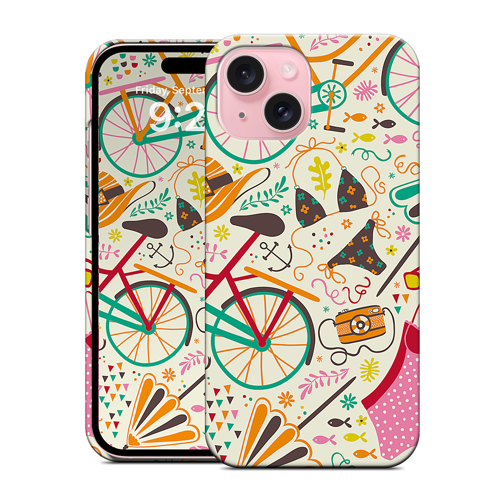 Seaside Cycle iPhone Case