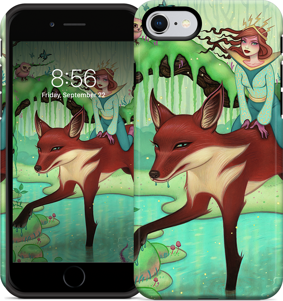 The Fox's Respite iPhone Case