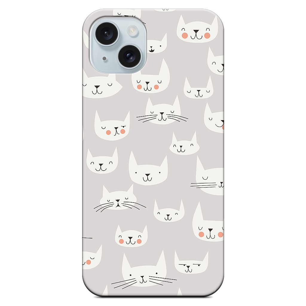 Cat Faces iPhone Case