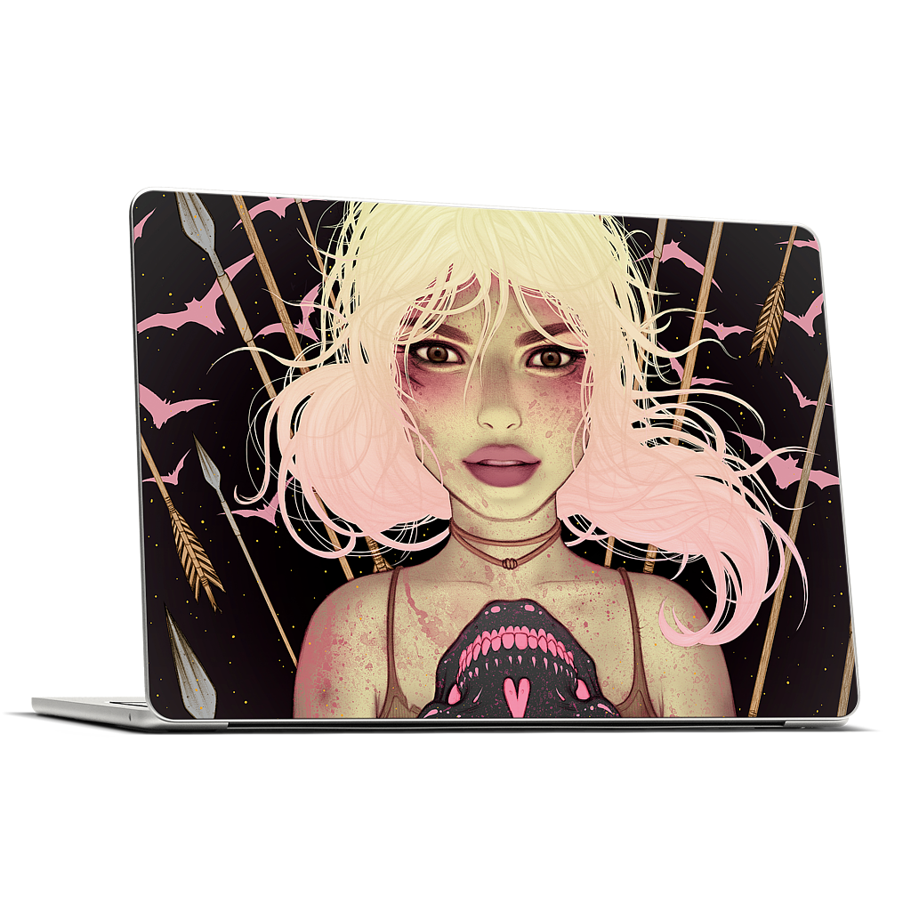 Memento Black MacBook Skin