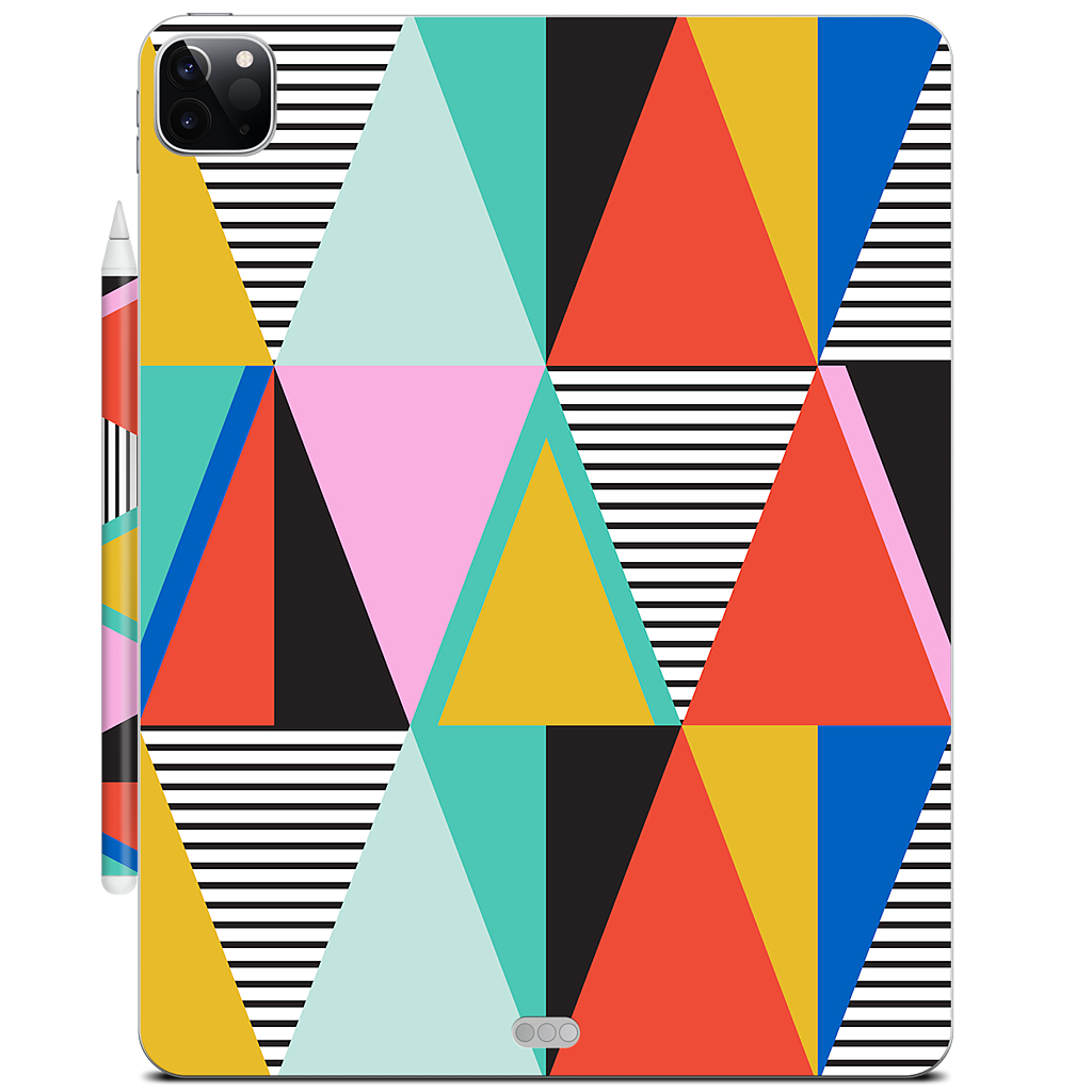 Graphic Triangles iPad Skin