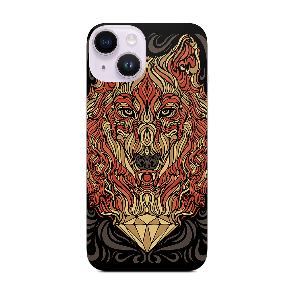 The Lone Wolf iPhone Skin