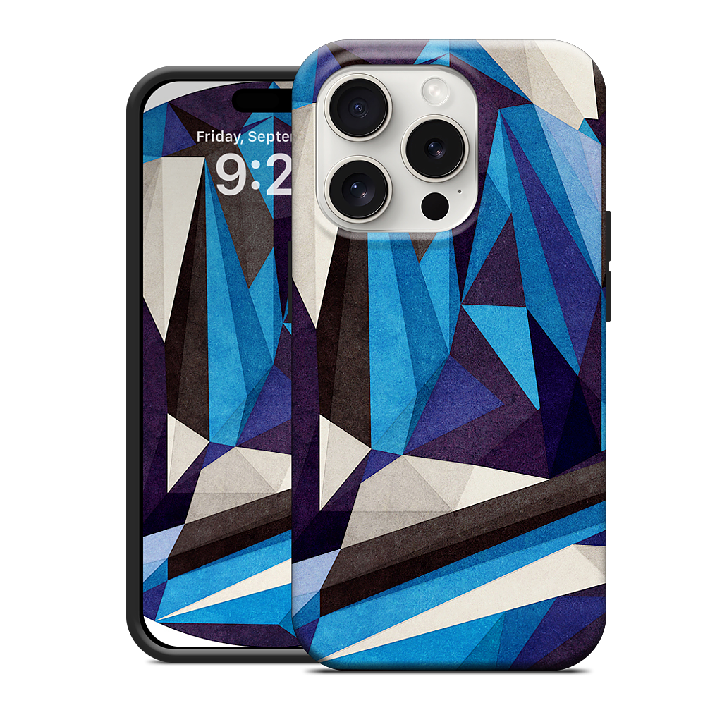 Blue Something iPhone Case
