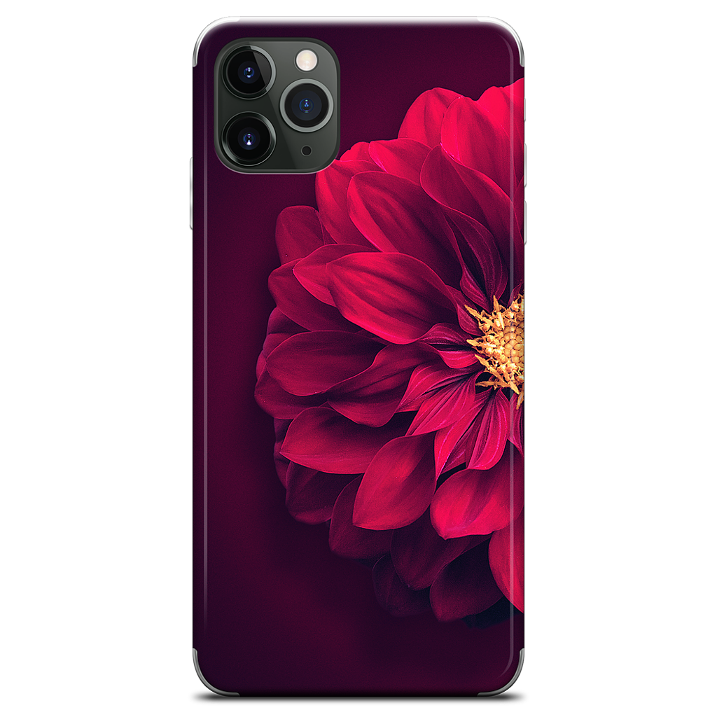 Red Bloom iPhone Skin