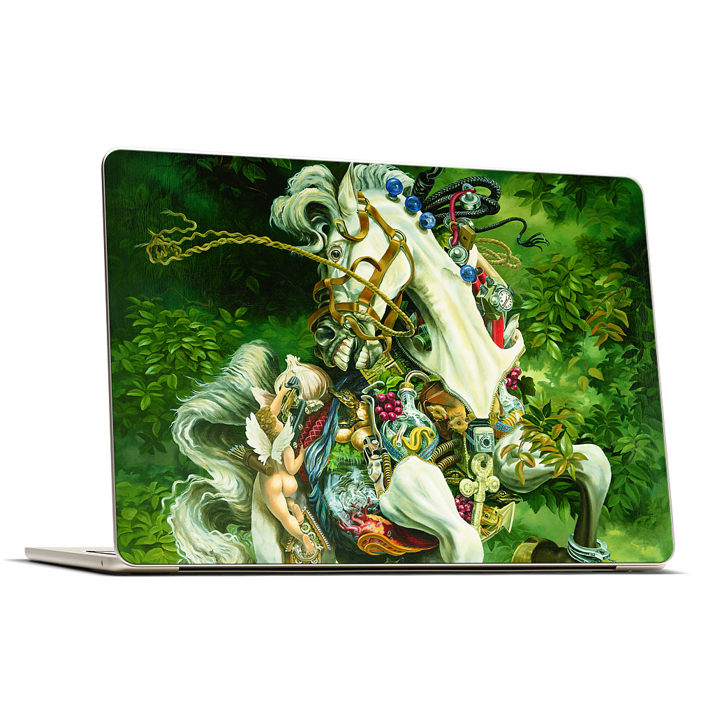 Knee-Jerk Reaction MacBook Skin