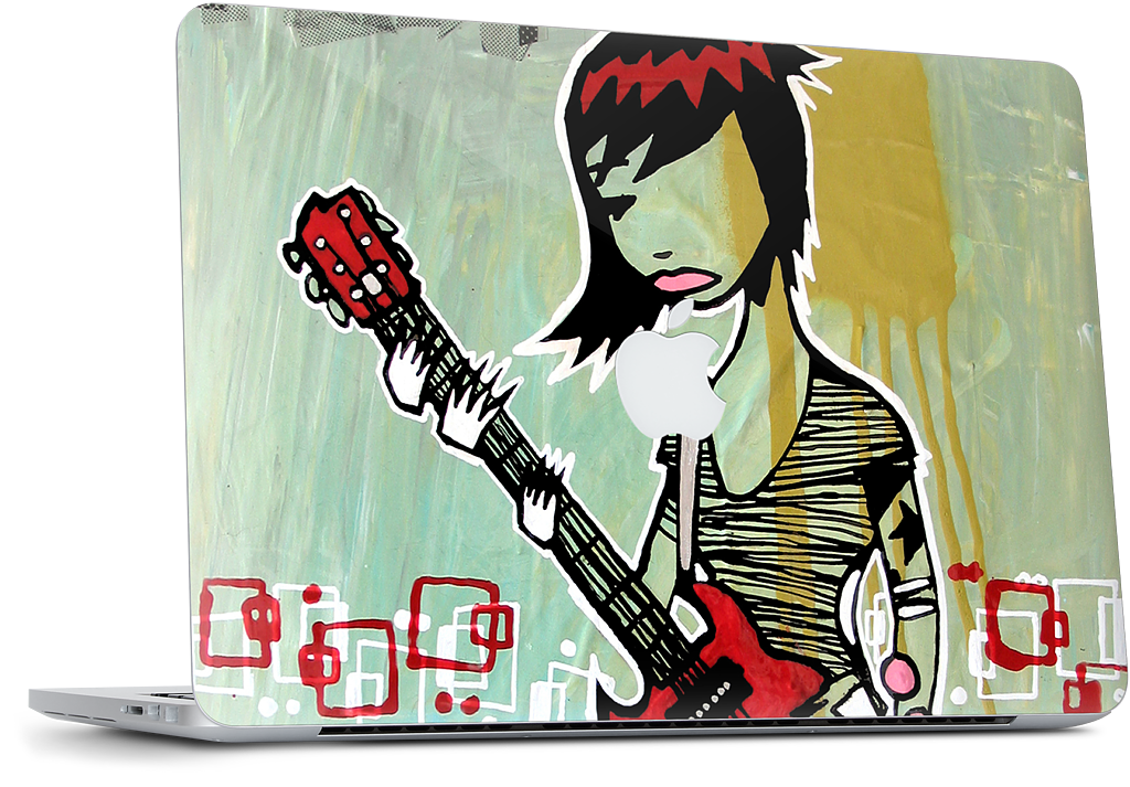 Guitar Hero MacBook Skin