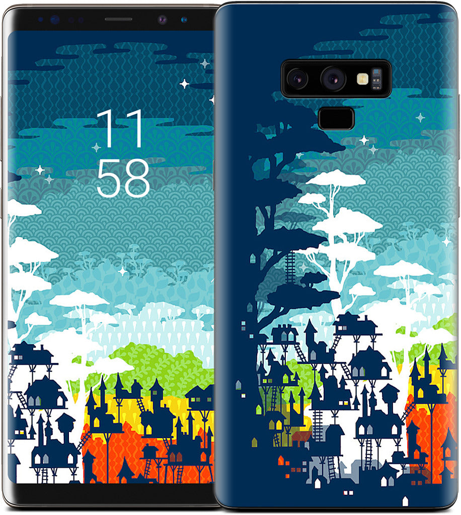 Rainforest City Samsung Skin