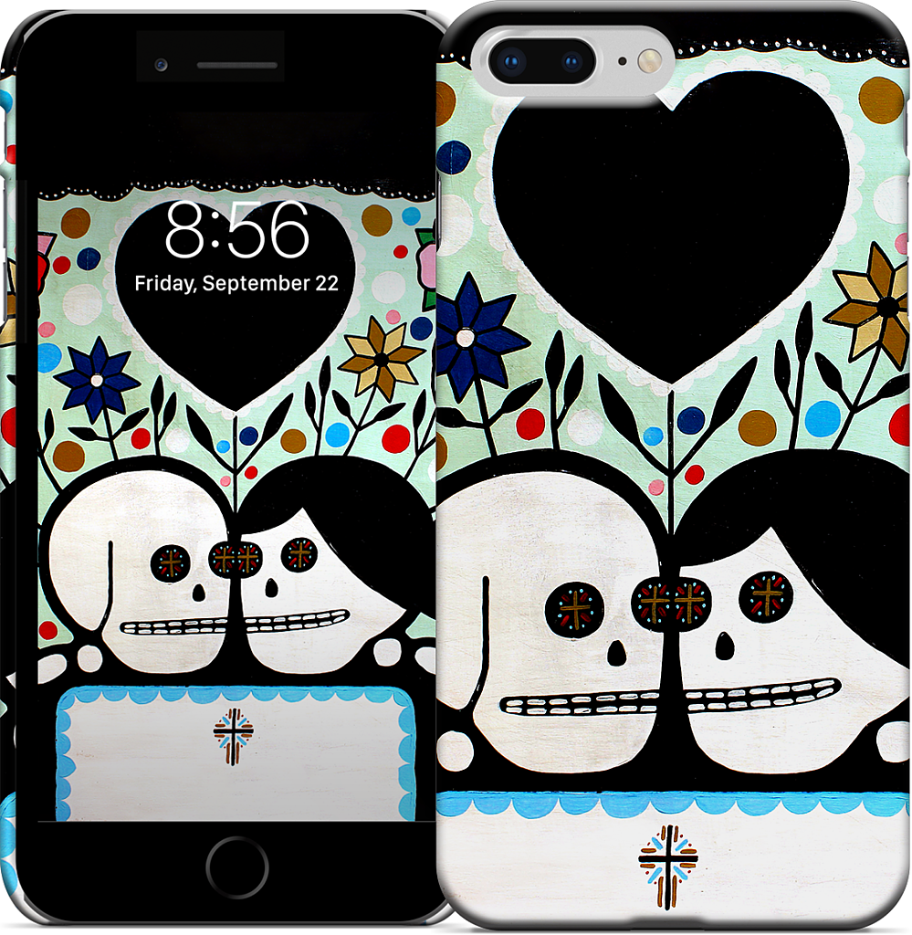 In The Garden With My Love iPhone Case
