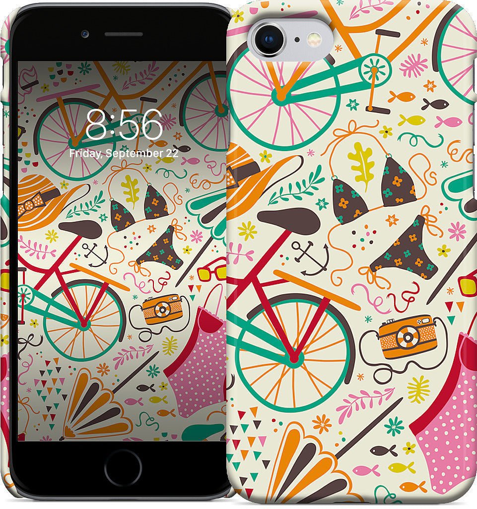 Seaside Cycle iPhone Case