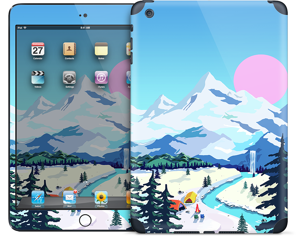 Mountains iPad Skin