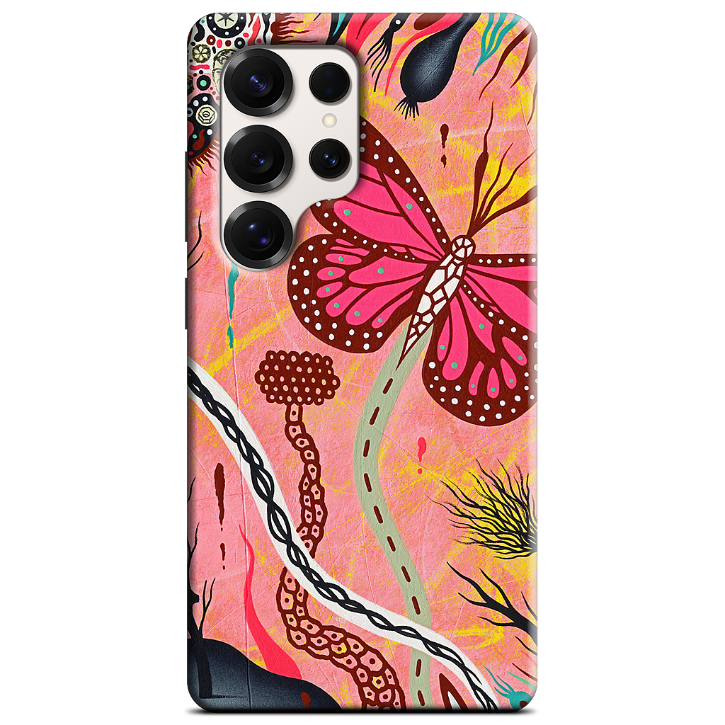 The Pink Opaque Samsung Case