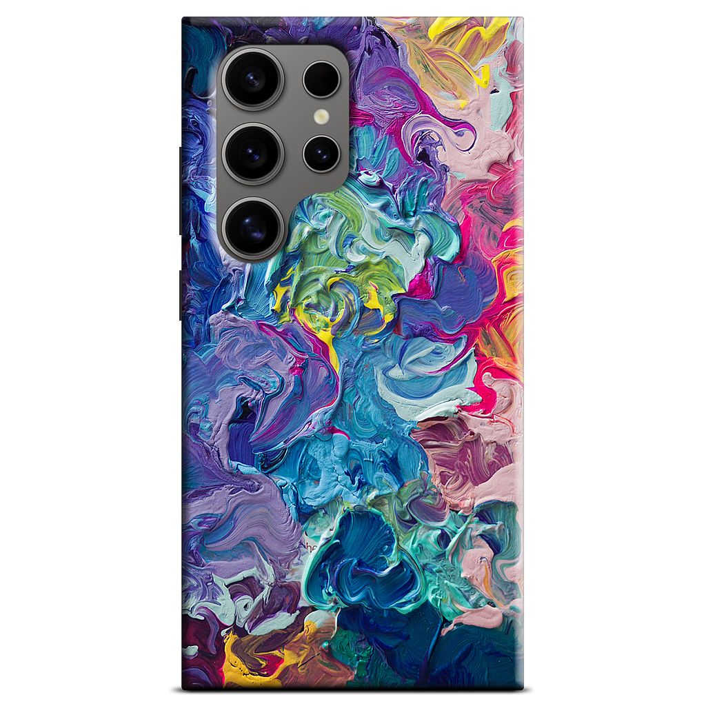 Rainbow Flow Abstract Samsung Case