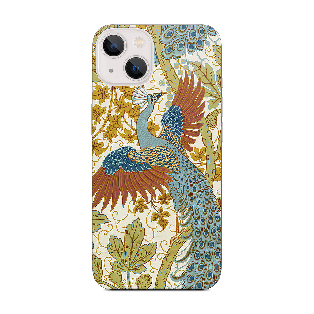 Fig and Peacock iPhone Skin