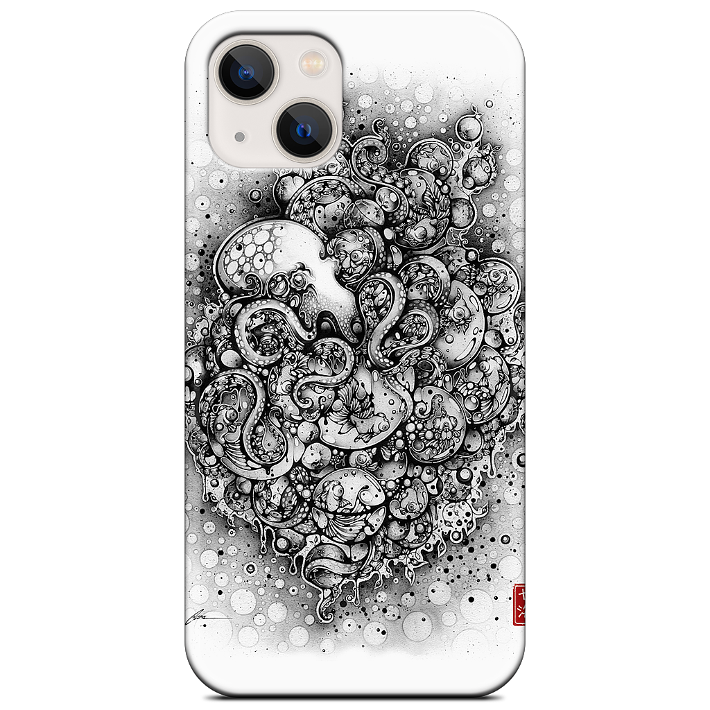 A Curious Embrace iPhone Case