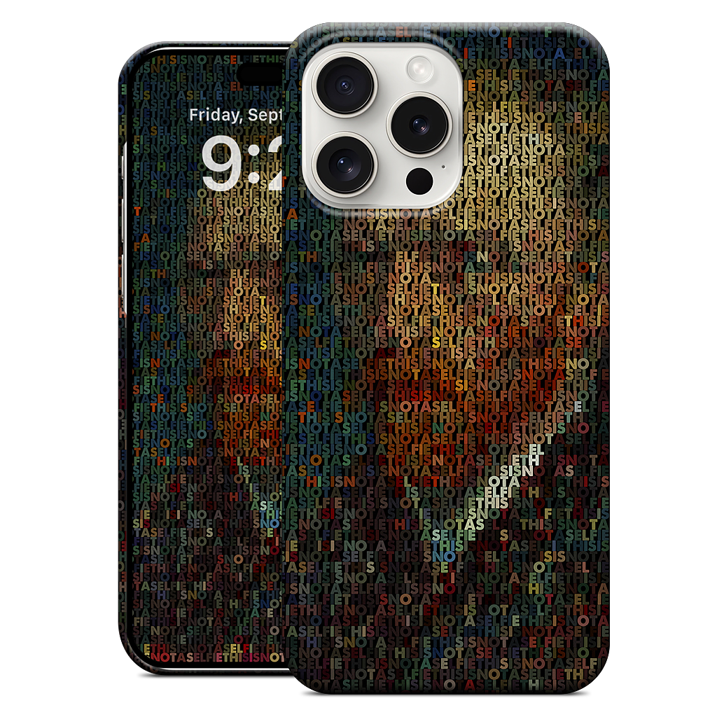 This Is Not A Selfie II iPhone Case