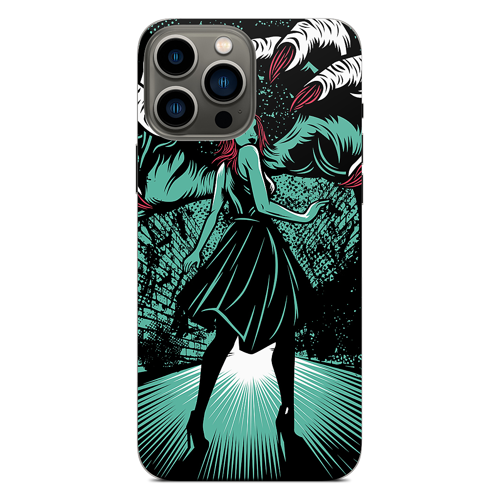 Molly vs The Zombie iPhone Skin
