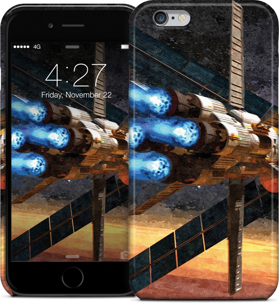 Mars Orbit iPhone Case