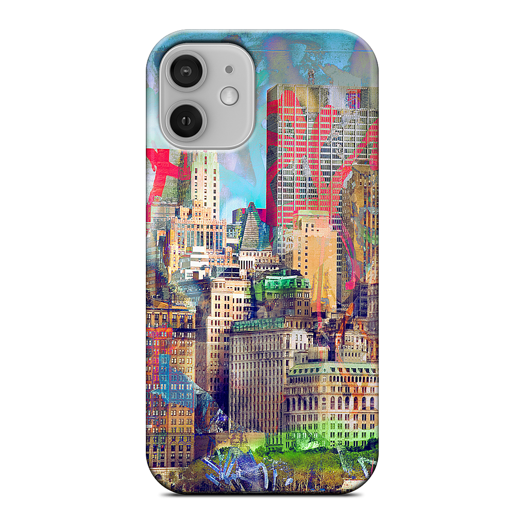 Graffiti Skyline iPhone Case