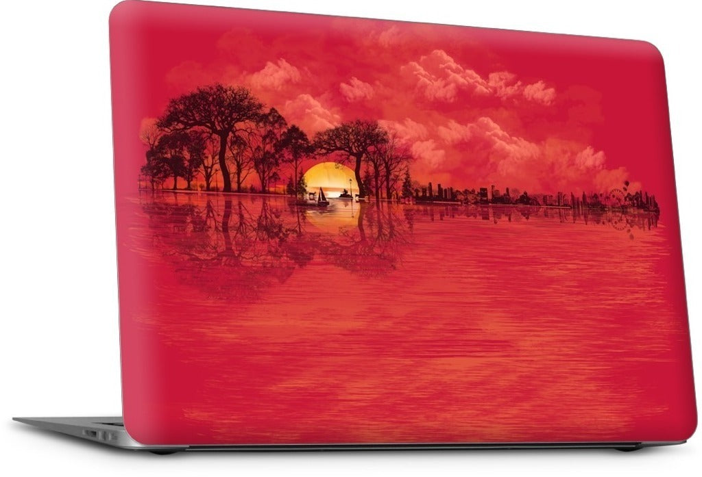 Musical Sunset MacBook Skin