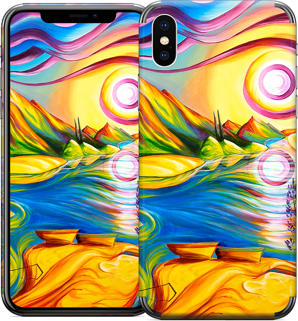Spirit Of Medicine Lake iPhone Skin