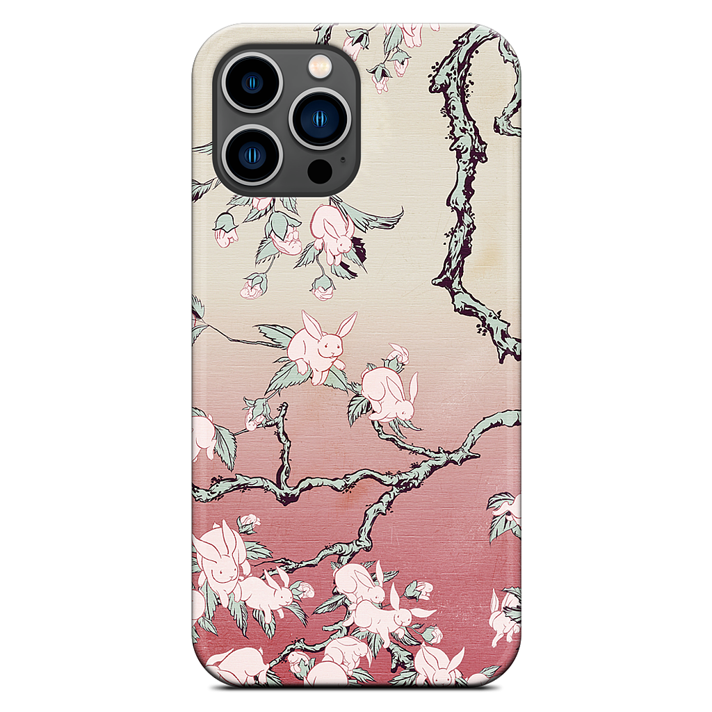 Bunny Blossom iPhone Case