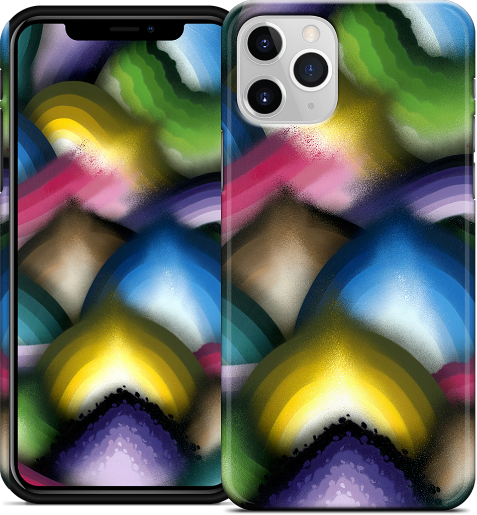 Luminous Vapors iPhone Case